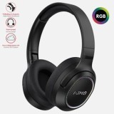 Casti Audio Bluetooth Pliabile, Negre, cu Lumina RGB, CMCLASS