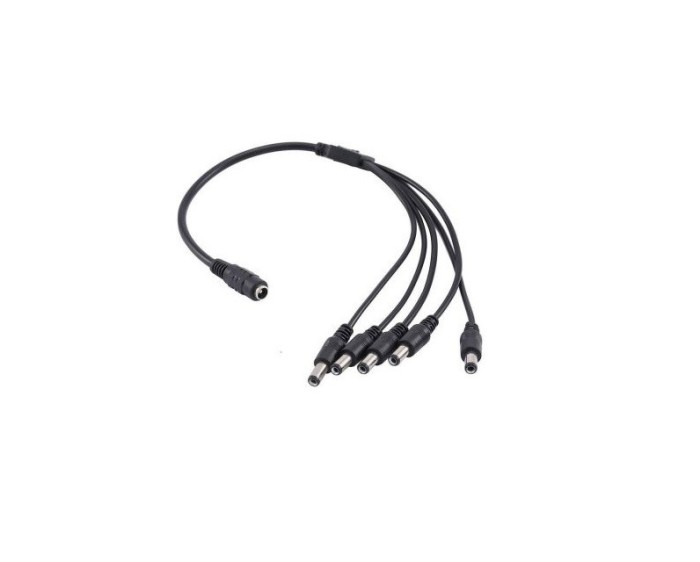 Cablu de alimentare splitter 5 iesiri 5.5 2.1