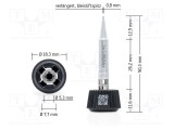 V&Atilde;&cent;rf ac 0,8mm ERSA longlife pentru sta&Aring;&pound;ie de lipit