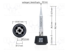 V&Atilde;&cent;rf ac 0,8mm ERSA longlife pentru sta&Aring;&pound;ie de lipit