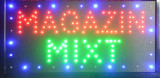 Reclama LED - MAGAZIN MIXT - de interior, 48 x 25cm