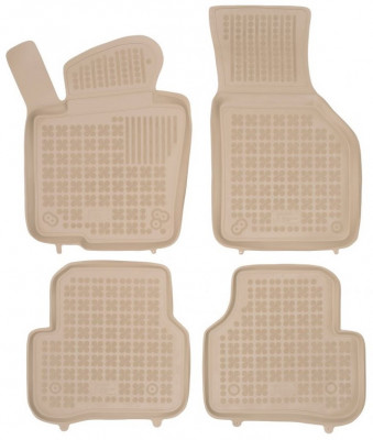 Set Covorase Auto Cauciuc Rezaw Plast Volkswagen Passat B6 2005-2010 Bej RP-D 200102/B foto