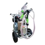 Aparat de muls Vaci Green Line T140 IN PC, 40L INOX, 1 post, 180 l/min, Grup Colector Plastic, Tanc Vacuum Inclus