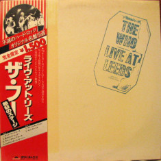 Vinil "Japan Press" The Who – Live At Leeds (EX)