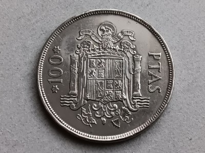M3 C50 - Moneda foarte veche - Spania - 100 ptas - 1975 foto