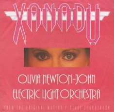 Olivia Newton-John &amp;amp; Electric Light Orchestra - Xanadu 1980 Disc vinil single 7&amp;quot; foto