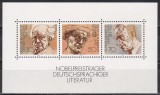 Germania 1978 - Laureați ai Premiului Nobel pentru literatură, Bloc, MNH, Nestampilat