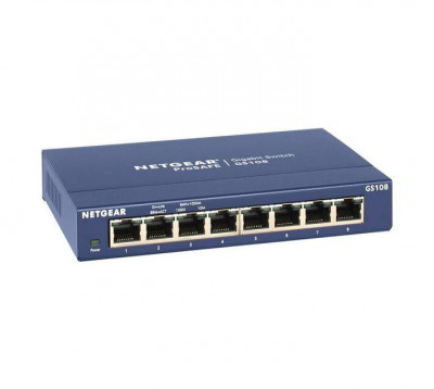 Netgear 8 Port Gigabit Ethernet Unmanaged Switch foto