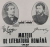 Muzeul de literatura romana. 1889-1989 - 1989 ($B100)