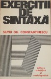 EXERCITII DE SINTAXA - SILVIU GH. CONSTANTINESCU