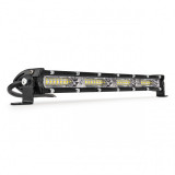 Proiector LED BAR model &quot;SLIM&quot; pentru Off-Road, ATV, SSV, putere 108W, culoare, Amio