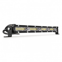 Proiector LED BAR model "SLIM" pentru Off-Road, ATV, SSV, putere 108W, culoare