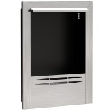 HOMCOM Șemineu pe Bioetanol de Perete cu Arzător 0,9L pentru Durată 3,3 Ore și Acoperire 20m&sup2;, 48x18x59 cm, Argintiu | Aosom Romania