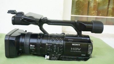 Camera video DVCAM MiniDV SONY model HVR-Z1E 3CCD foto