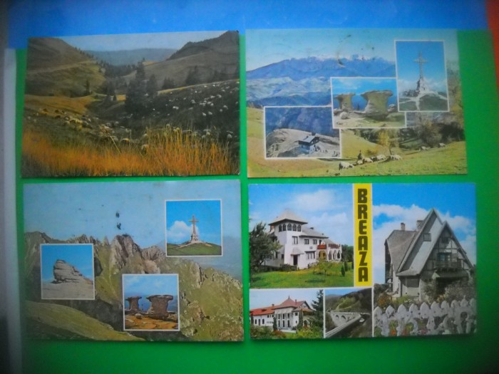 HOPCT LOT 3253 - 4 CARTI POSTALE -VALEA PRAHOVEI-JUD PRAHOVA-CIRCULATE