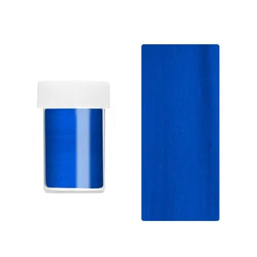 Folie decorativă pentru unghii - albastru-&icirc;nchis