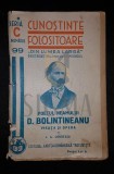 DIMITRIU I. G. &quot;POETUL NEAMULUI, D. BOLINTINEANU&quot;