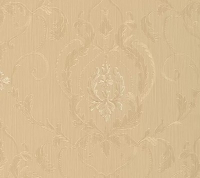 Tapet clasic, baroc, crem, auriu, dormitor,47612 foto
