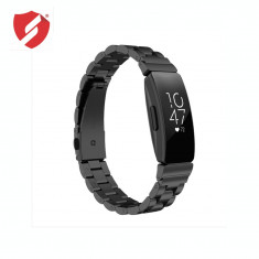 Curea metalica neagra compatibila cu FitBit Inspire CellPro Secure foto