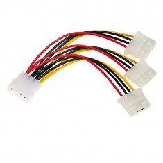 Adaptor AKYGA AK-CA-40 Molex /3x Molex 15cm foto