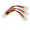 Adaptor AKYGA AK-CA-40 Molex /3x Molex 15cm