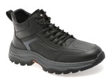 Ghete BITE THE BULLET negre, 68013, din piele naturala
