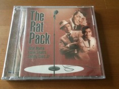 rat pack Dean Martin Frank Sinatra Sammy Davis Jr. cd disc muzica jazz pop music hall made in UK sigilat nou