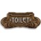 Decoratiune metalica art nouveau pentru toaleta CS-039