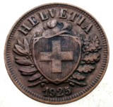 1.299 ELVETIA 2 RAPPEN 1925 B