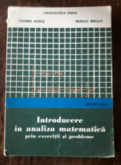 Introducere in analiza matematica - Constantin Popa, V. Hiris, M. Megan foto