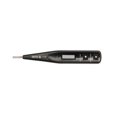 Tester digital tensiune electrica 12 - 250 v Yato YT-2861 foto