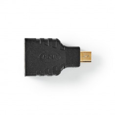Adaptor HDMI micro tata - HDMI mama negru, Nedis