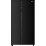 Frigider Side by Side Heinner HSBS-HM532NFBKE++, Clasa E, 532l, Full NoFrost, H 177cm, Negru
