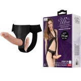 BAILE - ULTRA PASSIONATE DOUBLE DILDOS WITH HARNESS, BAILE HARNESS COLLECTION