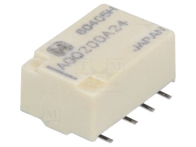 Releu Electromagnetic DPDT 24VDC 2A foto