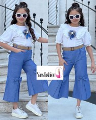 Set Fete Denim 2-8 Ani Ivoire - 5ANIMarimea