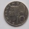 10 SCHILLING 1987 AUSTRIA