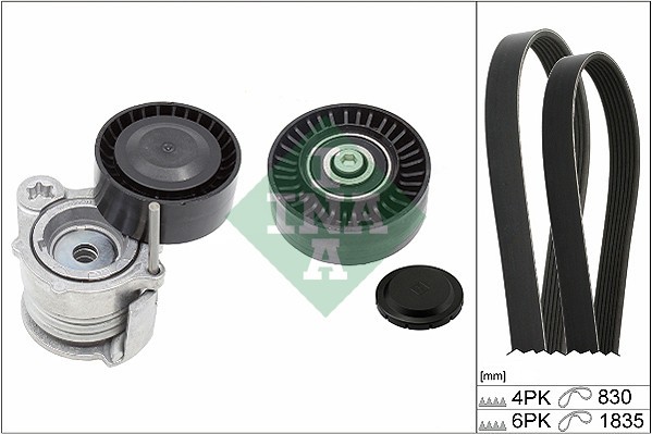 INA 529 0359 10 Set curea transmisie cu caneluri
