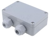 Cutie de conexiuni BOPLA IP65 Poliamida cu presgarnitura PG11 gri 64x98x34mm