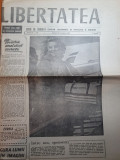 Ziarul libertatea 27 octombrie 1990-art caragiale,florin pittis,victor socaciu