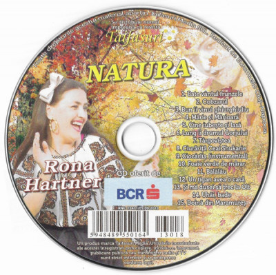 CD Rona Hartner &amp;lrm;&amp;ndash; Natura foto