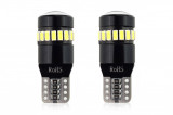 Set becuri auto cu LED CANBUS compatibil T10 W5W 19 SMD Alb 12V, destinat, Amio