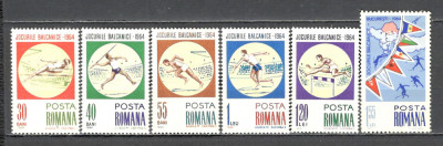 Romania.1964 Jocurile Balcanice de Atletism ZR.213 foto