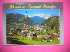 HOPCT 79299 PARCUL MONTAN MONTAFON AUSTRIA -STAMPILOGRAFIE-CIRCULATA foto