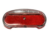 Stop Spate Bicicleta RMS, 1 LED, Rosu, Baterie Inclusa, 105x40x40mm, Distanta Pini 50/80mm