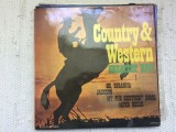 Country &amp; western greatest hits vol 1 disc vinyl lp muzica country VG+, Electrecord