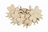Accesorii pentru activitati crafts pirogravura lemn,albina,7x7cm,5 bucati set