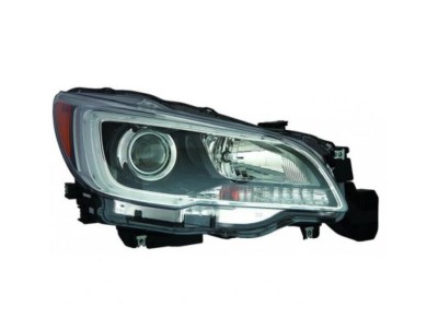 Far SUBARU LEGACY (BN/BS), 04.2014-2017; OUTBACK (BS), 05.2015-2017, partea Dreapta, TYC, cu lumina de parcare LED; Tip=USA;tip bec H11+HB3+W5W+WY21W foto