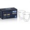 Set 2 pahare espresso Delonghi 2x60 ml pereti dublii