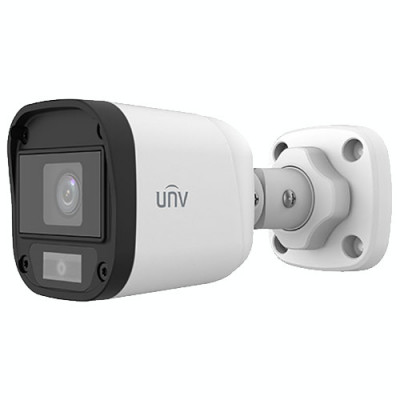 Camera de supraveghere analogica, exterior, 2MP, lentila 2.8mm, WL 20m, IP67, ColourHunter - UNV UAC-B112-F28-W SafetyGuard Surveillance foto
